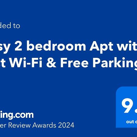 Luxury 2 Bed Apt With Free Wi-Fi & Parking Manchester Eksteriør bilde