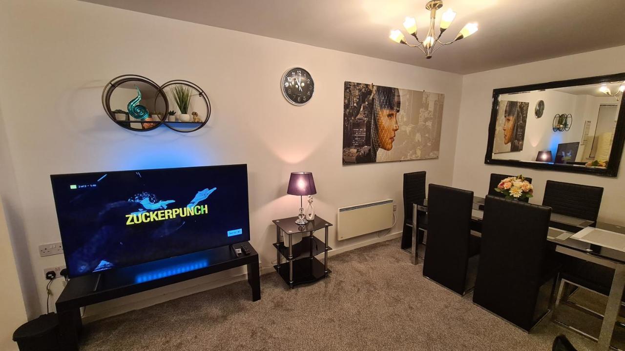 Luxury 2 Bed Apt With Free Wi-Fi & Parking Manchester Eksteriør bilde