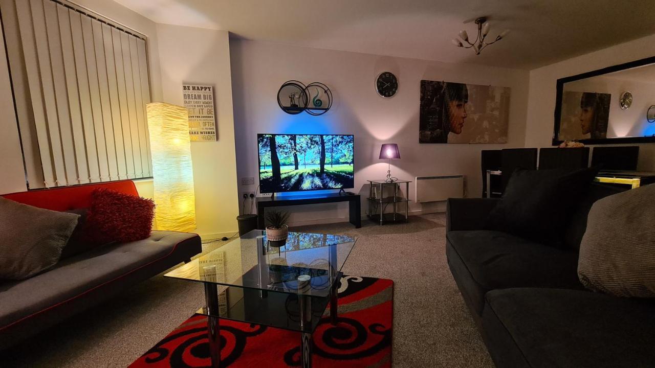 Luxury 2 Bed Apt With Free Wi-Fi & Parking Manchester Eksteriør bilde