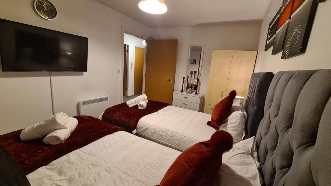 Luxury 2 Bed Apt With Free Wi-Fi & Parking Manchester Eksteriør bilde