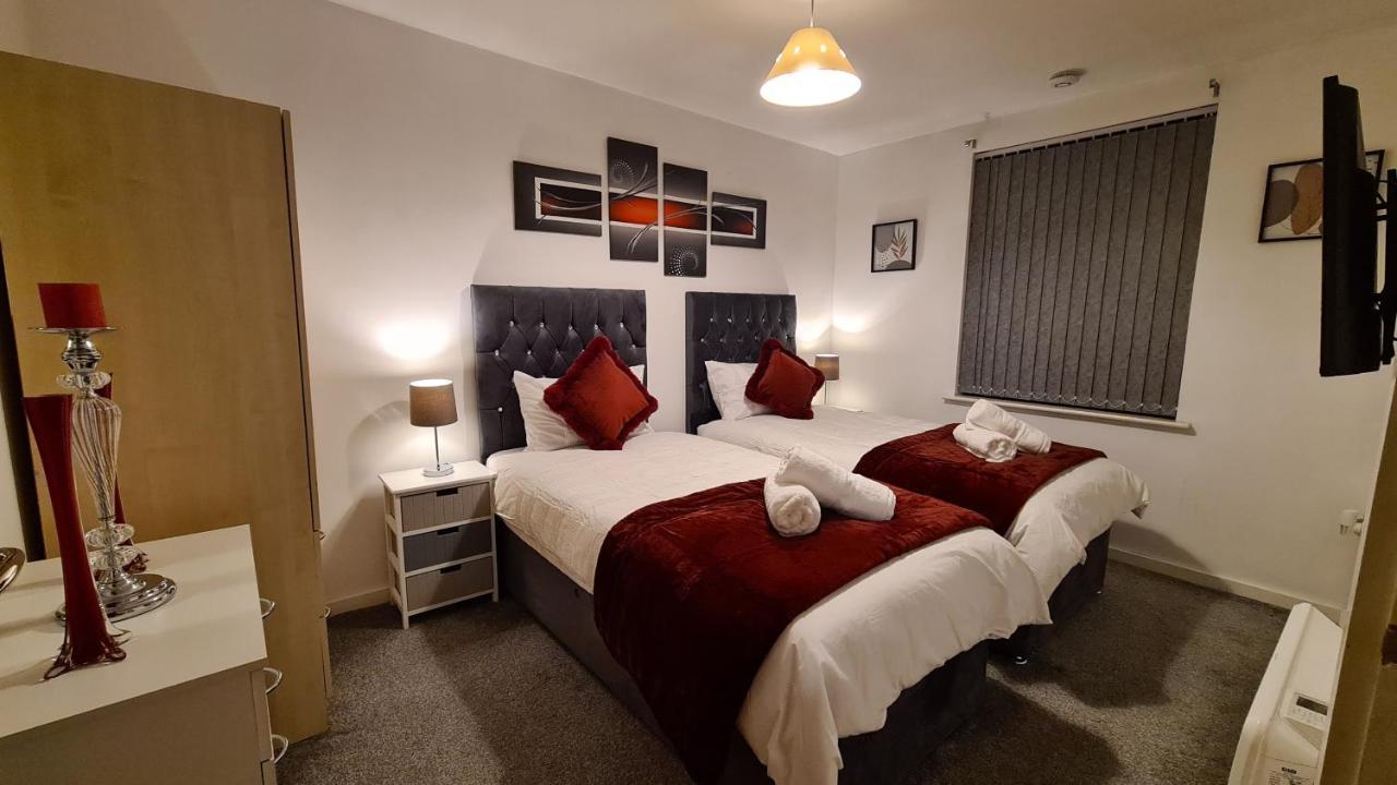 Luxury 2 Bed Apt With Free Wi-Fi & Parking Manchester Eksteriør bilde
