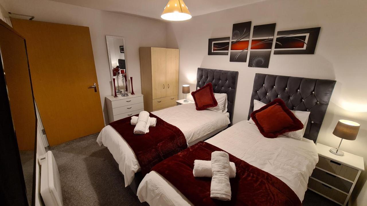 Luxury 2 Bed Apt With Free Wi-Fi & Parking Manchester Eksteriør bilde